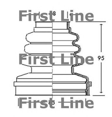 FIRST LINE fcb2737 -  Пыльник, приводной вал
